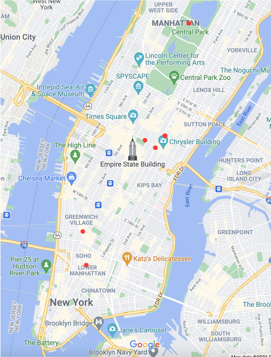 Another option in Manhattan.