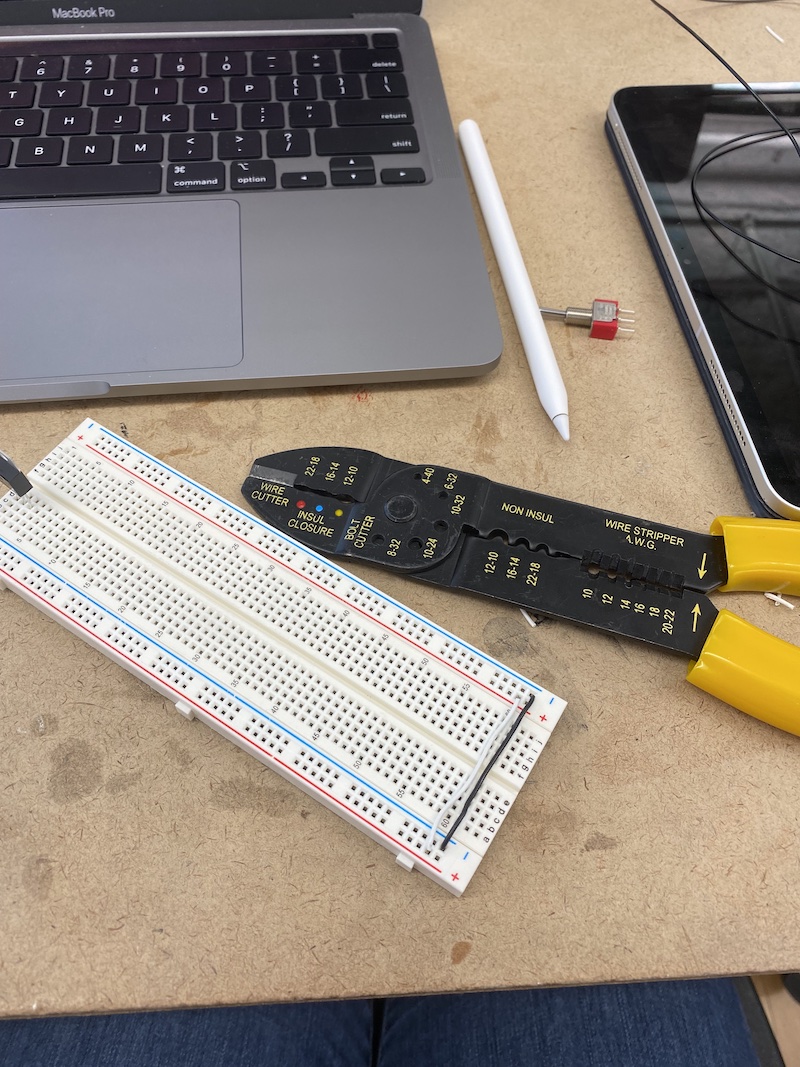 Setting up my breadboard